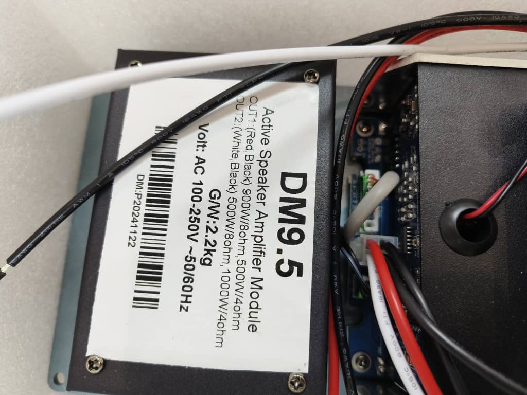 Modulo Amplificatore per casse attive con DSP