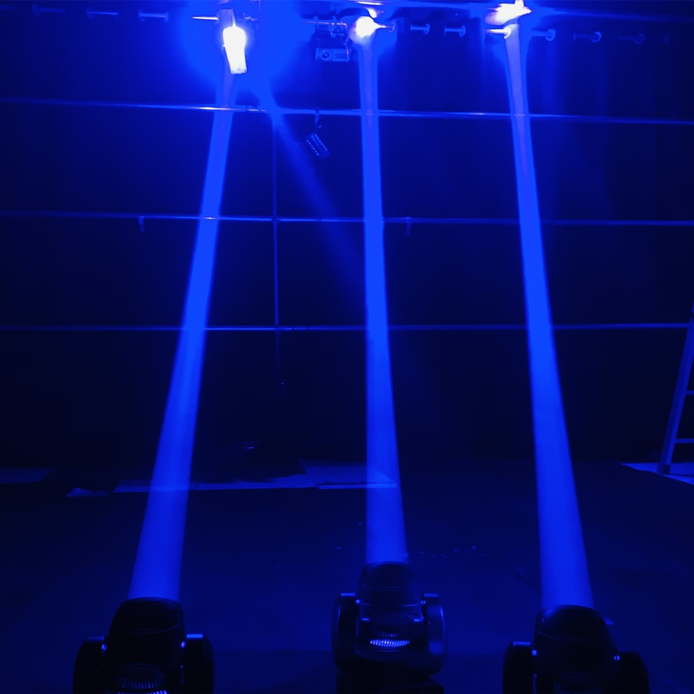 MINI TESTA MOBILE BEAM 90 WATT FASCIO STRETTO OTTICA SUPER BEAM