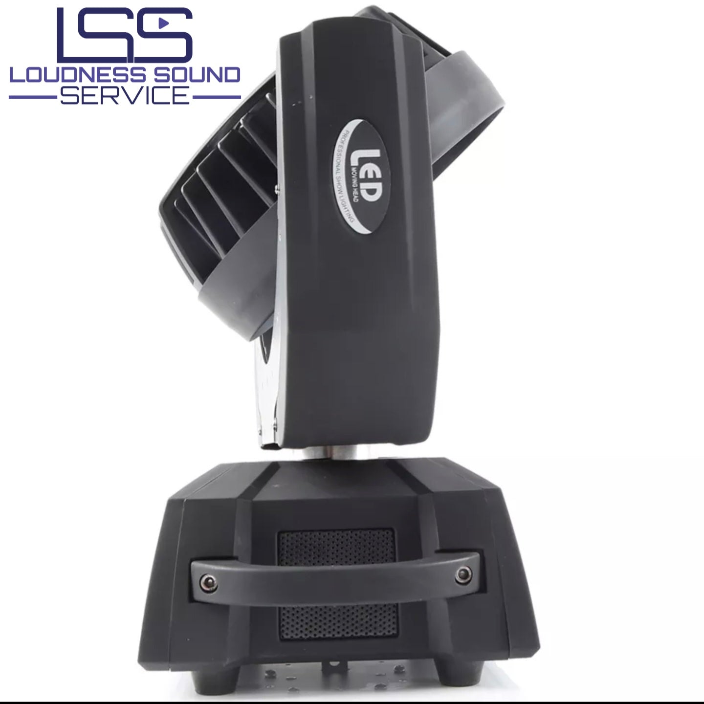 Testa mobile Led Wash con Zoom coppia con case
