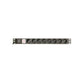 Multipresa rack 8 Schuko con interruttore | 1U