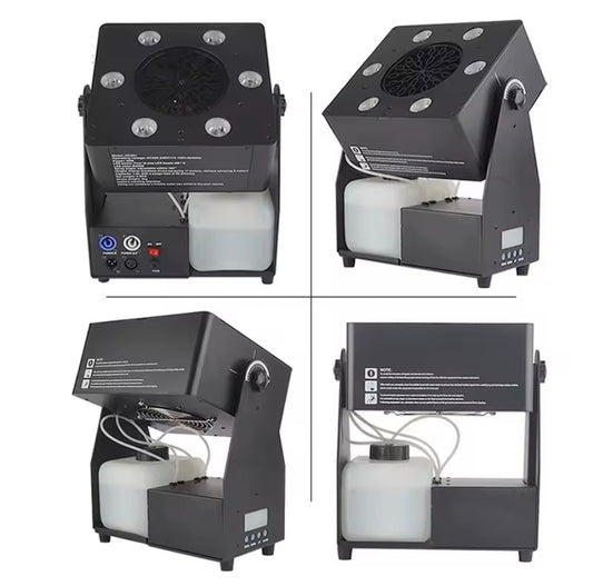 Macchina delle Bolle Professionale LED RGBW 90W – Effetto Bubble fino a 10m per Eventi e DJ