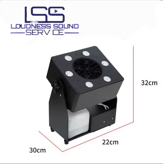 Macchina delle Bolle Professionale LED RGBW 90W – Effetto Bubble fino a 10m per Eventi e DJ