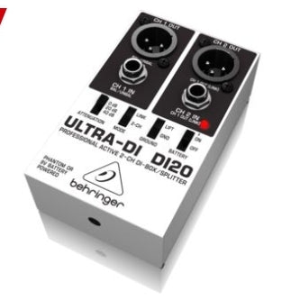 DI BOX Attiva Behringer DI20