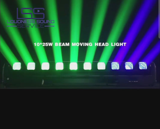 Barra Led Beam 10x25 "SUPERBA"