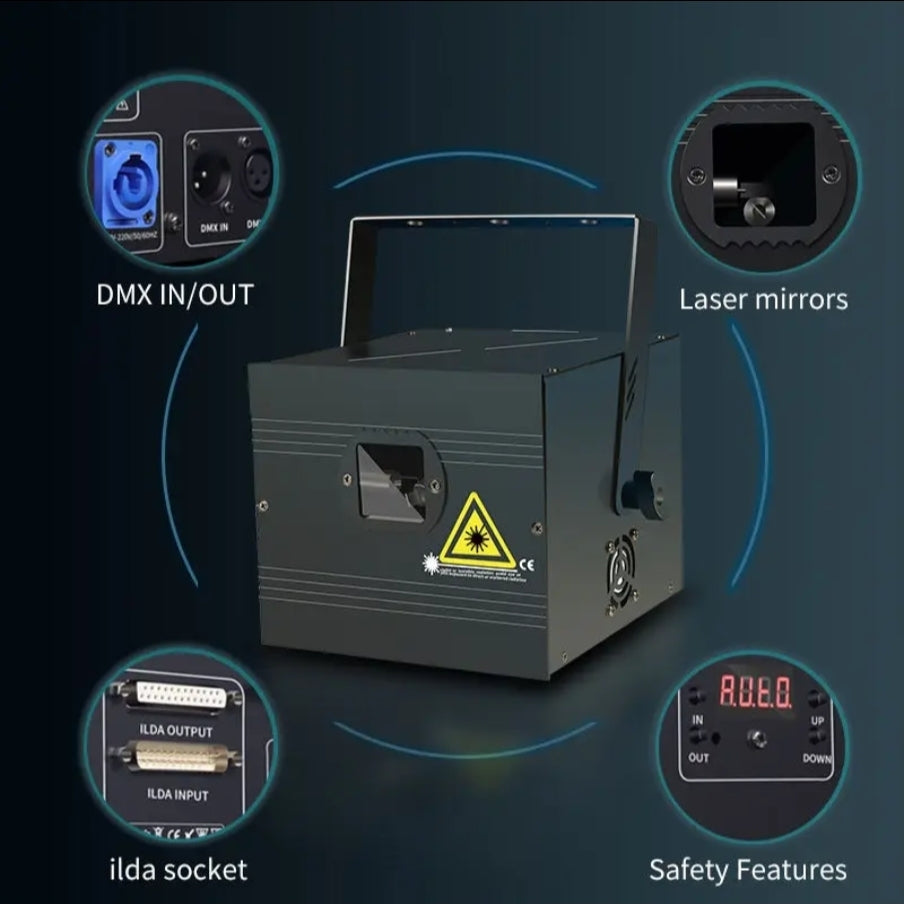 Laser 5 Watt Bluetooth Editabile